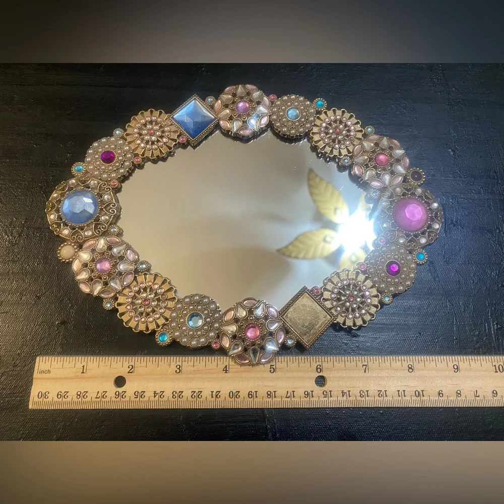 Fun, sequined mirror